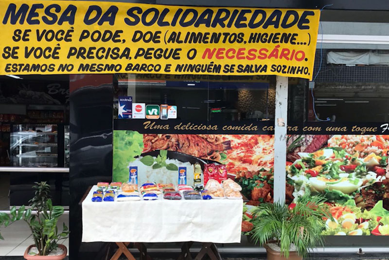 Mesa da Solidariedade leva apoio a quem precisa em Ipatinga